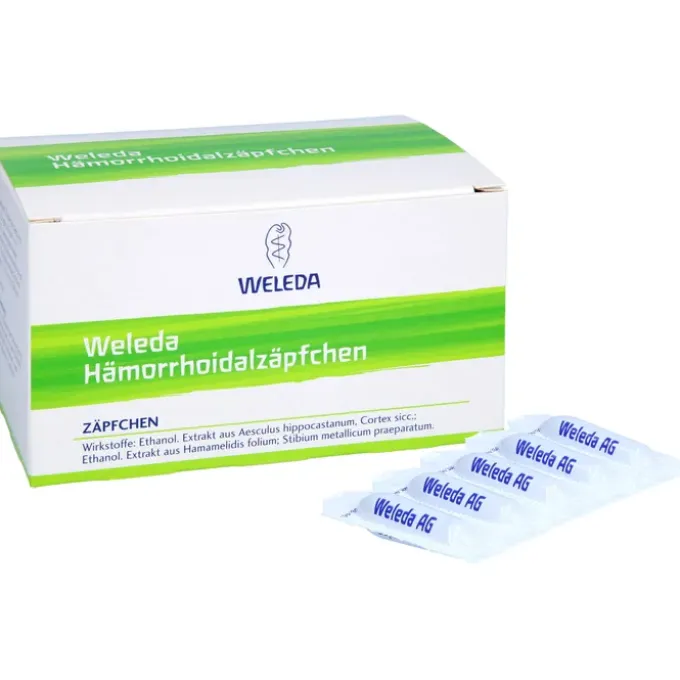 WELEDA Hämorrhoidal Zäpfchen 50 St