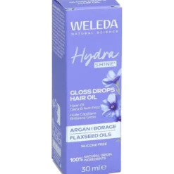 WELEDA HydraShine Gloss Drops Haar-Öl 30 ml