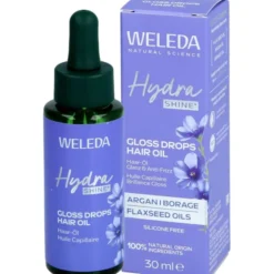 WELEDA HydraShine Gloss Drops Haar-Öl 30 ml