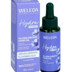 WELEDA HydraShine Gloss Drops Haar-Öl 30 ml