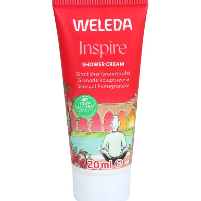 WELEDA Inspire Shower Cream Granatapfel sinnlich 20 ml