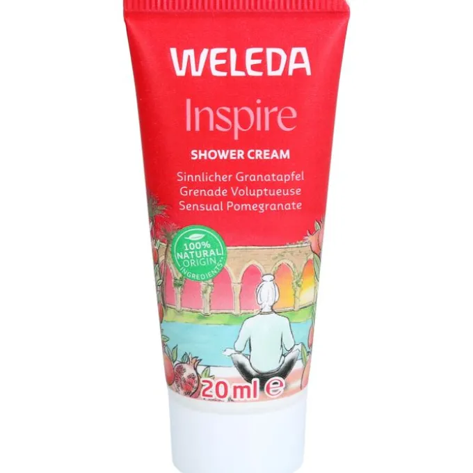 WELEDA Inspire Shower Cream Granatapfel sinnlich 20 ml