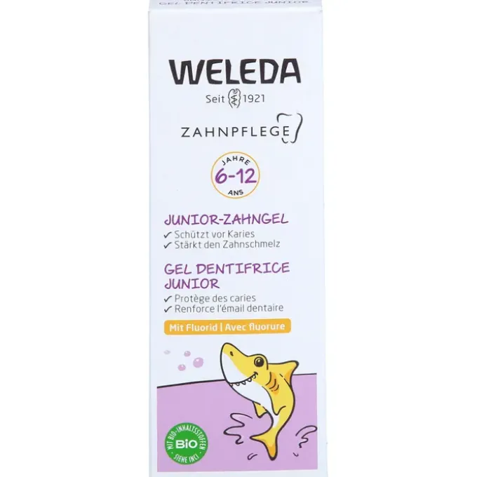 WELEDA Junior-Zahngel mit Fluorid 50 ml
