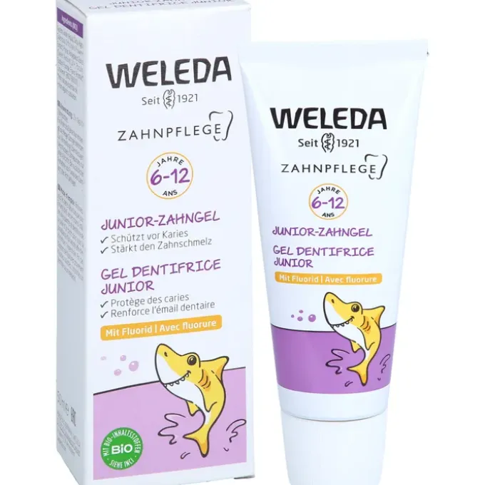 WELEDA Junior-Zahngel mit Fluorid 50 ml