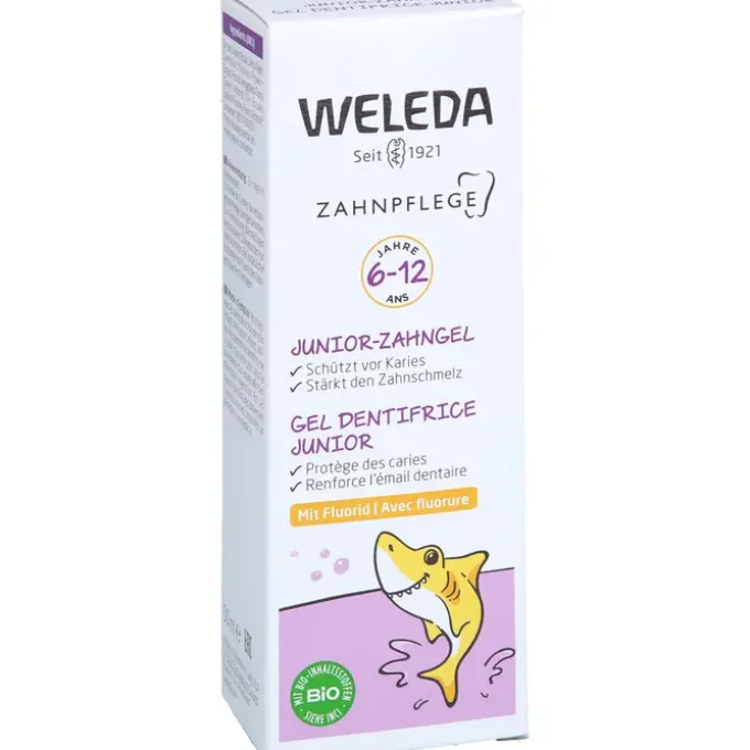 WELEDA Junior-Zahngel mit Fluorid 50 ml