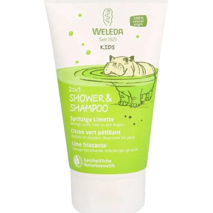WELEDA Kids 2in1 Shower & Shampoo spritzig.Limette 150 ml