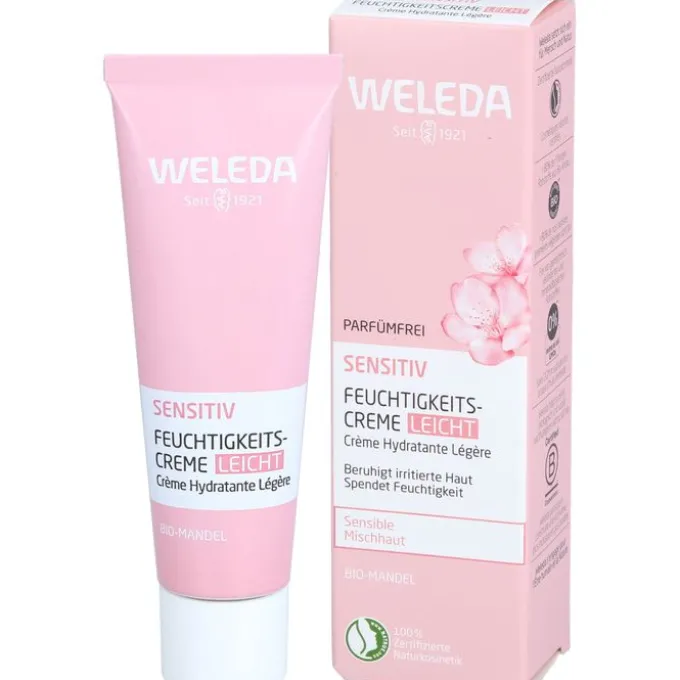 WELEDA Sensitiv Feuchtigkeitscreme leicht Mandel 30 ml