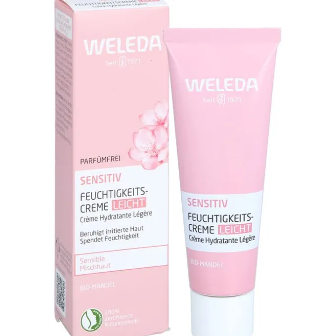 WELEDA Sensitiv Feuchtigkeitscreme leicht Mandel 30 ml