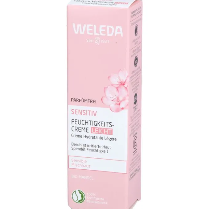 WELEDA Sensitiv Feuchtigkeitscreme leicht Mandel 30 ml