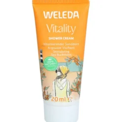 WELEDA Vitality Shower Cream Sanddorn vitalisier. 20 ml