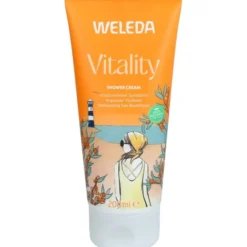 WELEDA Vitality Shower Cream Sanddorn 200 ml