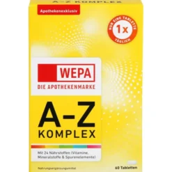 WEPA A-Z Komplex Tabletten 60 Stück