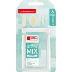 WEPA Blasenpflaster Mix 3 Größen 6 St