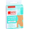 WEPA Fingerpflaster Mix 3 Größen 12 St