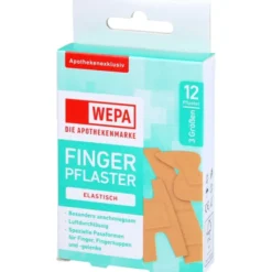 WEPA Fingerpflaster Mix 3 Größen 12 St