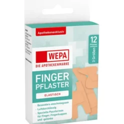 WEPA Fingerpflaster Mix 3 Größen 12 St