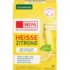 WEPA heiße Zitrone+Vit.C+Calcium zuckerfrei Pulver 10 Stück