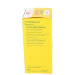 WEPA heiße Zitrone+Vit.C+Calcium zuckerfrei Pulver 10 Stück