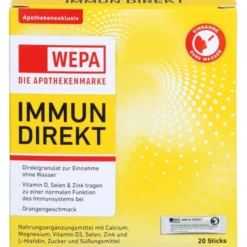 WEPA Immun Direkt Sticks Pulver 20 Stück