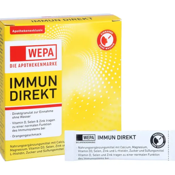 WEPA Immun Direkt Sticks Pulver 20 Stück