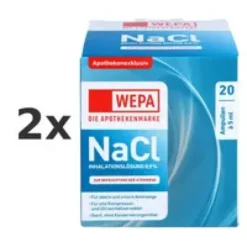 WEPA Inhalationslösung NaCl 0,9% Set 2x100ml