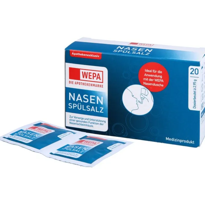 WEPA Nasenspülsalz 20X2,95 g