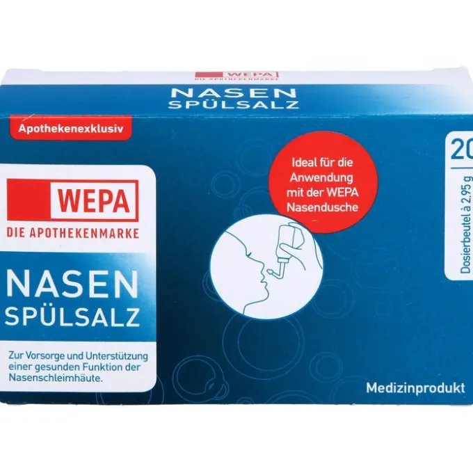 WEPA Nasenspülsalz 20X2,95 g