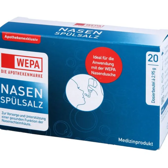 WEPA Nasenspülsalz 20X2,95 g