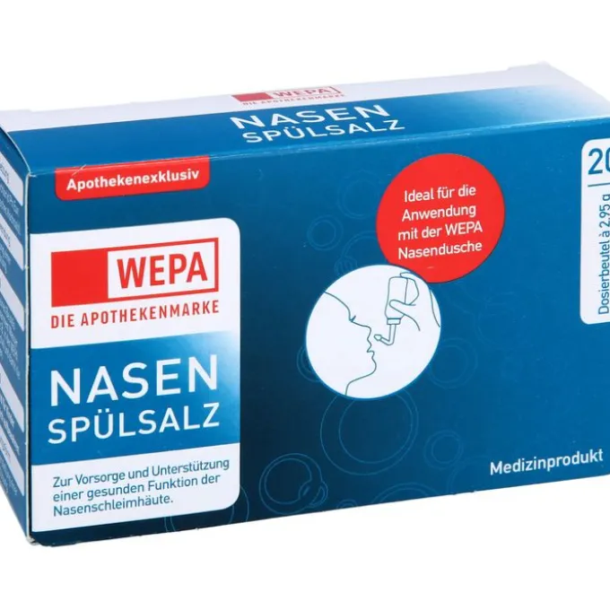 WEPA Nasenspülsalz 20X2,95 g