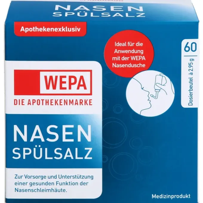 WEPA Nasenspülsalz 60X2,95 g