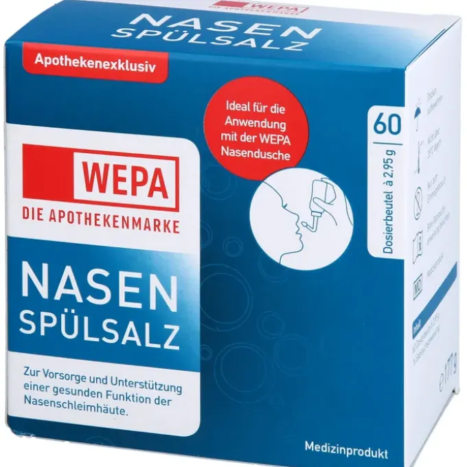 WEPA Nasenspülsalz 60X2,95 g