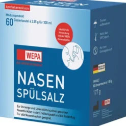 WEPA Nasenspülsalz 60X2,95 g
