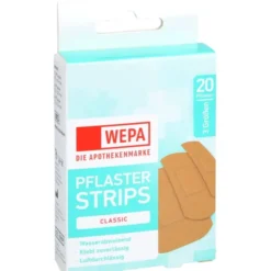 WEPA Pflasterstrips Classic wasserabweis.3 Größen 20 St