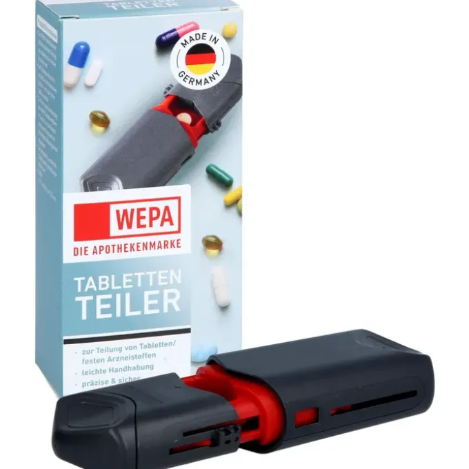 WEPA Tablettenteiler farbig sortiert 1 St
