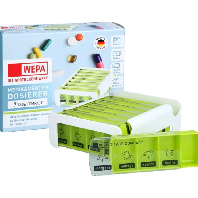 WEPA 7 Tage Compact Wochenmagazin weiß/grün 1 St