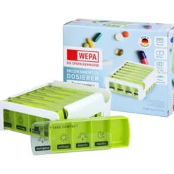 WEPA 7 Tage Compact Wochenmagazin weiß/grün 1 St