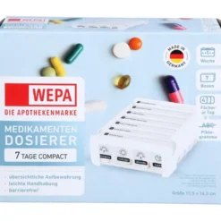 WEPA 7 Tage Compact Wochenmagazin weiß 1 St