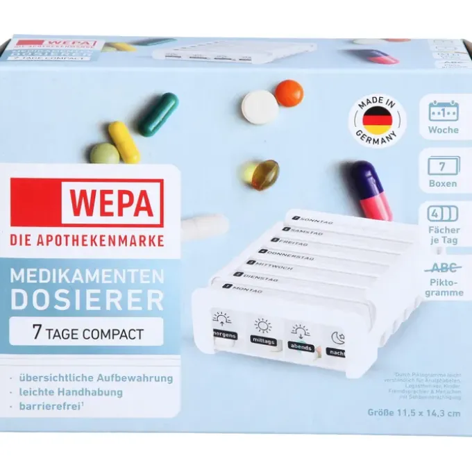 WEPA 7 Tage Compact Wochenmagazin weiß 1 St