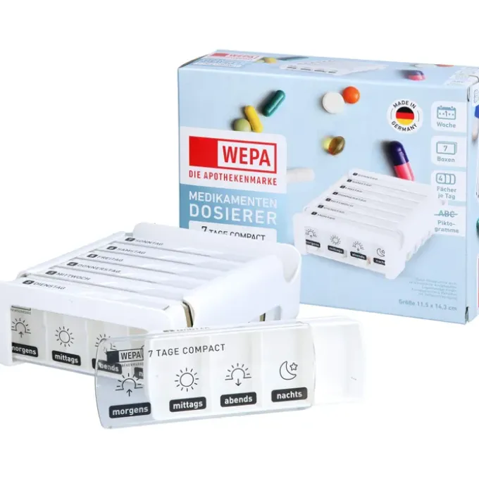 WEPA 7 Tage Compact Wochenmagazin weiß 1 St