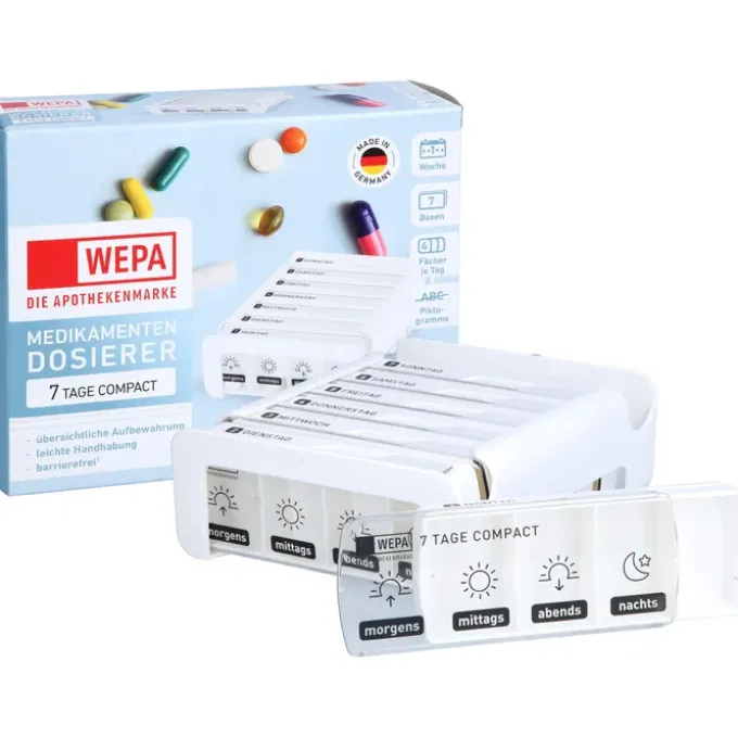 WEPA 7 Tage Compact Wochenmagazin weiß 1 St