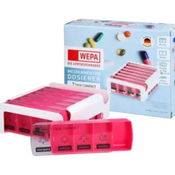 WEPA 7 Tage Compact Wochenmagazin weiß/pink 1 St