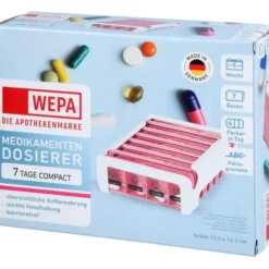 WEPA 7 Tage Compact Wochenmagazin weiß/pink 1 St
