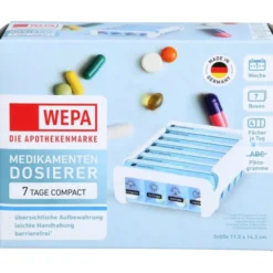 WEPA 7 Tage Compact Wochenmagazin weiß/blau 1 St