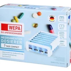 WEPA 7 Tage Compact Wochenmagazin weiß/blau 1 St