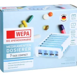 WEPA 7 Tage Compact Wochenmagazin weiß/blau 1 St