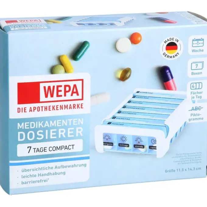 WEPA 7 Tage Compact Wochenmagazin weiß/blau 1 St