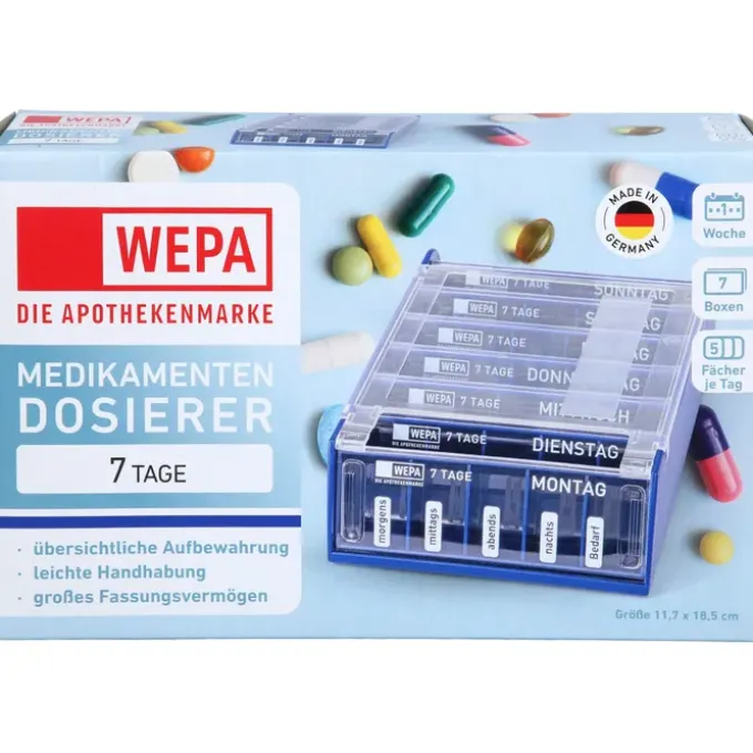 WEPA 7 Tage Wochenmagazin blau 1 St