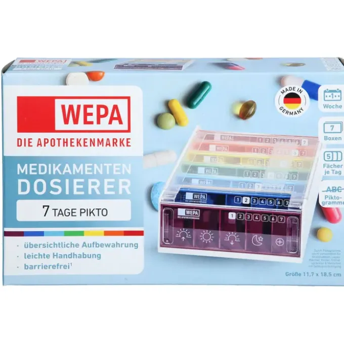 WEPA 7 Tage Wochenmagazin Piktogramme Regenbogen 1 St