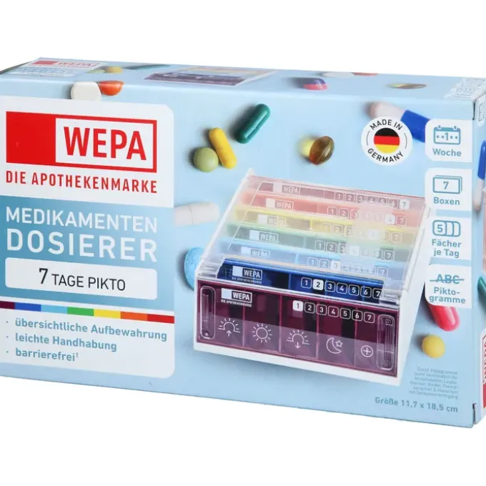 WEPA 7 Tage Wochenmagazin Piktogramme Regenbogen 1 St