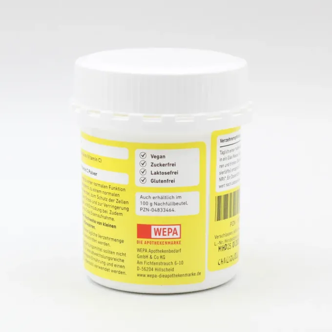 WEPA Vitamin C Pulver Dose 100 g